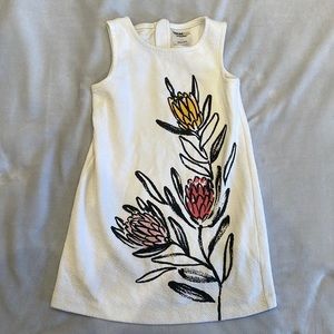 Sleeveless Floral Design Dress by OshKosh Size 5T